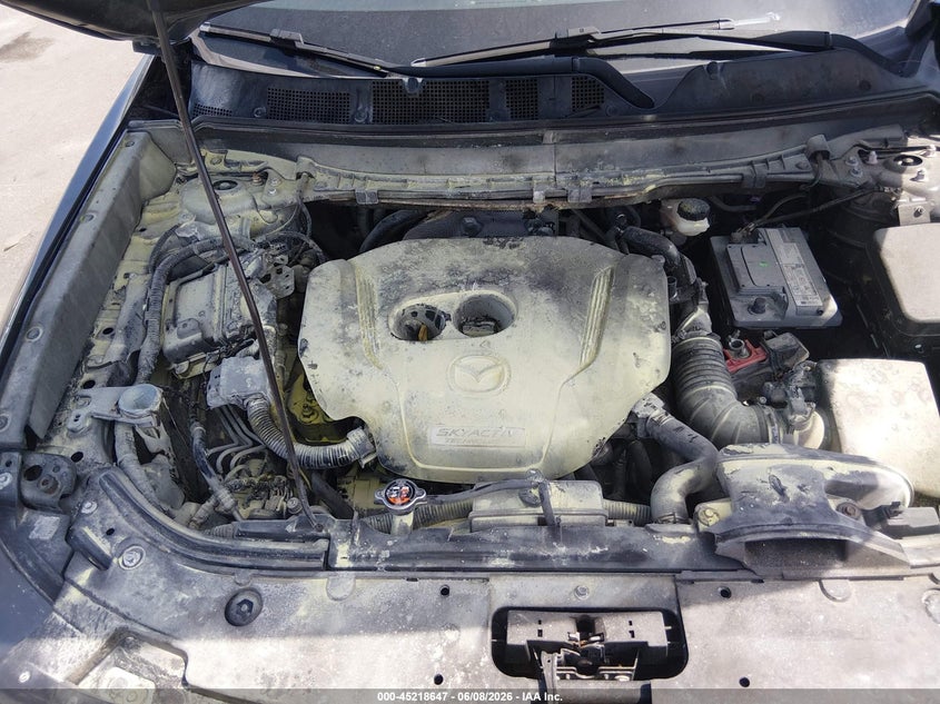 2018 Mazda Cx-9 VIN JM3TCBEY7J0216614 IAAI salvage auction — ENGINE BURN, Salvage Title, sold $4,350 on 2026-07-20 (photo 6)