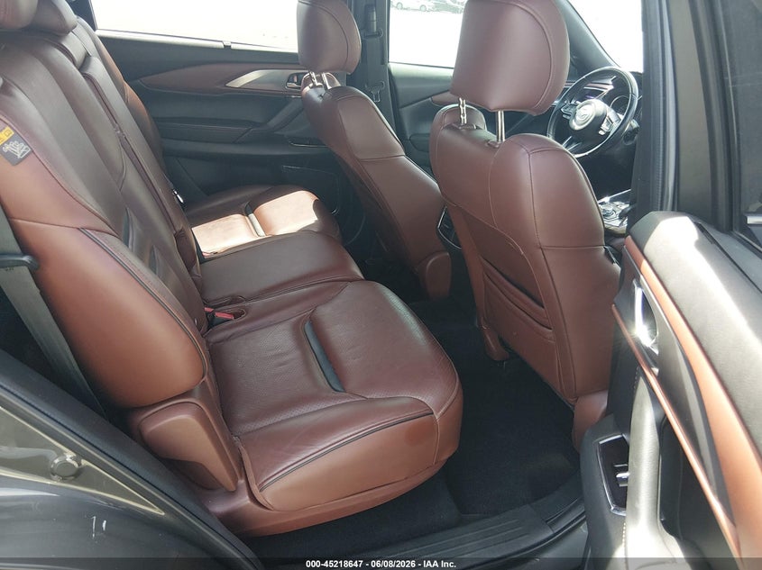 2018 Mazda Cx-9 VIN JM3TCBEY7J0216614 IAAI salvage auction — ENGINE BURN, Salvage Title, sold $4,350 on 2026-07-20 (photo 8)