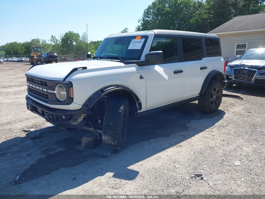 2023 Ford Bronco VIN 1FMEE5DH8PLB07029 IAAI salvage auction — LEFT FRONT, Salvage (West Virginia), sold $9,600 on 2026-07-29 (photo 2)