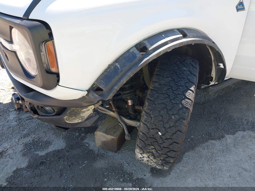 2023 Ford Bronco VIN 1FMEE5DH8PLB07029 IAAI salvage auction — LEFT FRONT, Salvage (West Virginia), sold $9,600 on 2026-07-29 (photo 6)