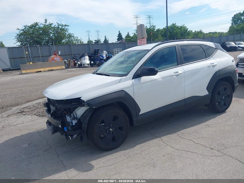 2026 Hyundai Kona VIN KM8HF3AB3TU419875 IAAI salvage auction — FRONT END, Salvage (Illinois), sold $7,700 on 2026-08-17 (photo 2)