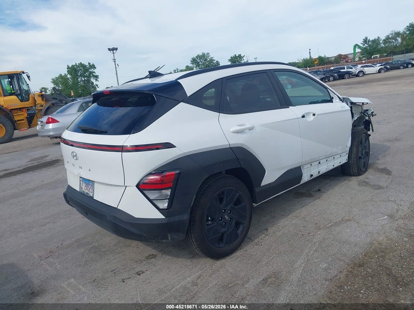 2026 Hyundai Kona VIN KM8HF3AB3TU419875 IAAI salvage auction — FRONT END, Salvage (Illinois), sold $7,700 on 2026-08-17 (photo 4)
