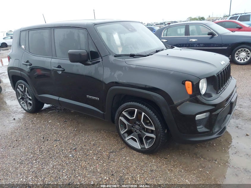 2021 Jeep Renegade VIN ZACNJCAB4MPM38392 IAAI salvage auction — SIDE, Original (Texas), sold $25 on 2026-07-29 (photo 1)