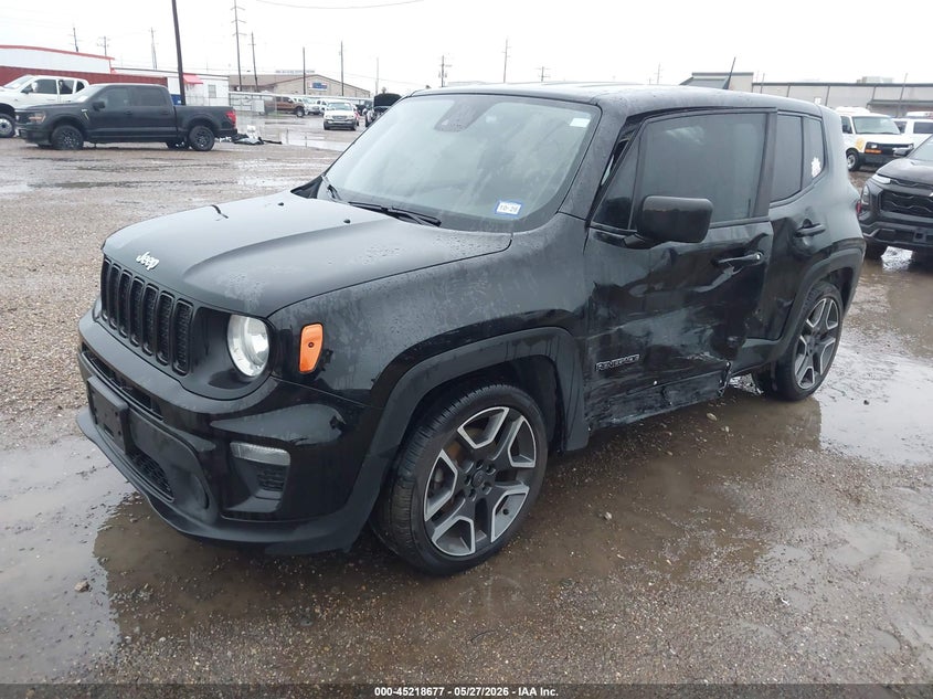 2021 Jeep Renegade VIN ZACNJCAB4MPM38392 IAAI salvage auction — SIDE, Original (Texas), sold $25 on 2026-07-29 (photo 2)