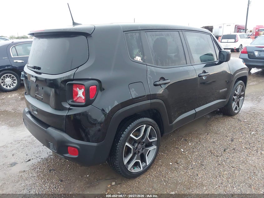 2021 Jeep Renegade VIN ZACNJCAB4MPM38392 IAAI salvage auction — SIDE, Original (Texas), sold $25 on 2026-07-29 (photo 4)
