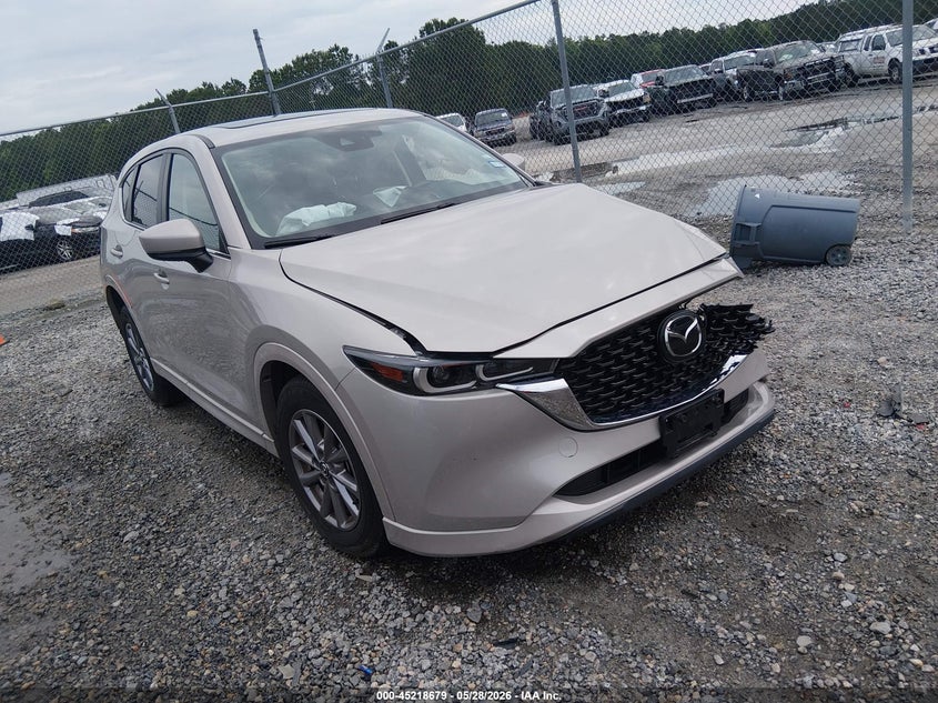 2025 Mazda Cx-5 VIN JM3KFBCL3S0620702 IAAI salvage auction — FRONT END, Enterprise Vehicles Clear Only (Texas), sold $5,575 on 2026-07-29 (photo 1)