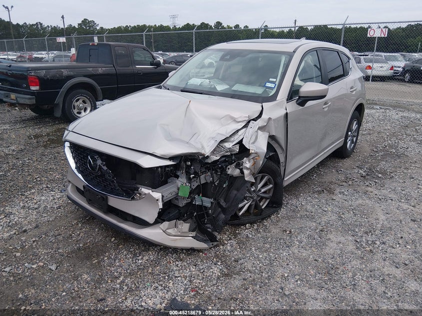 2025 Mazda Cx-5 VIN JM3KFBCL3S0620702 IAAI salvage auction — FRONT END, Enterprise Vehicles Clear Only (Texas), sold $5,575 on 2026-07-29 (photo 2)