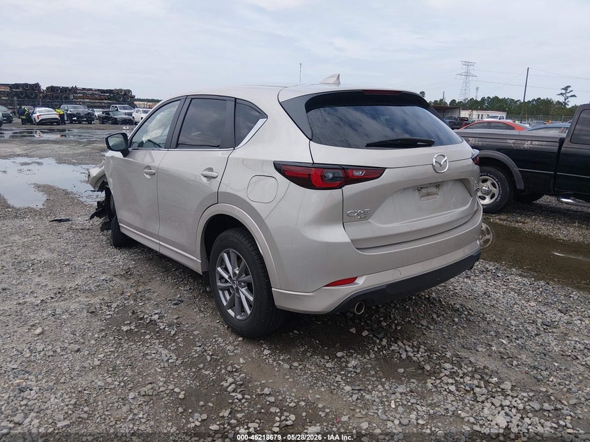 2025 Mazda Cx-5 VIN JM3KFBCL3S0620702 IAAI salvage auction — FRONT END, Enterprise Vehicles Clear Only (Texas), sold $5,575 on 2026-07-29 (photo 3)