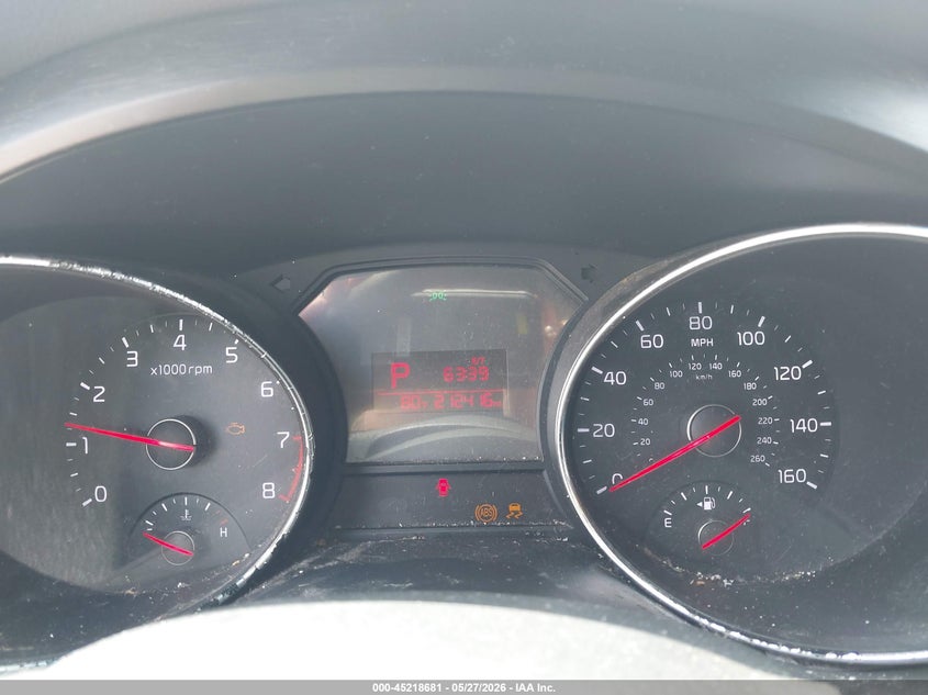 2016 Kia SEDONA VIN KNDMB5C1XG6083294 IAAI salvage auction — HAIL, Clear (Missouri), sold $1,050 on 2026-07-06 (photo 7)