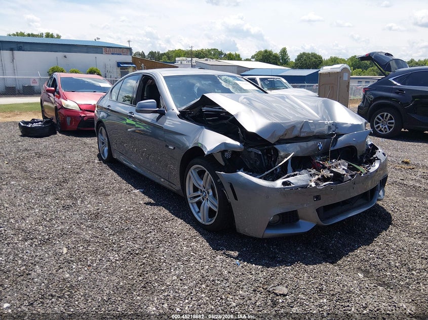 2013 BMW 5er VIN WBAFR7C59DC828338 IAAI salvage auction — FRONT END, Salvage (South Carolina), sold $1,100 on 2026-07-14 (photo 1)