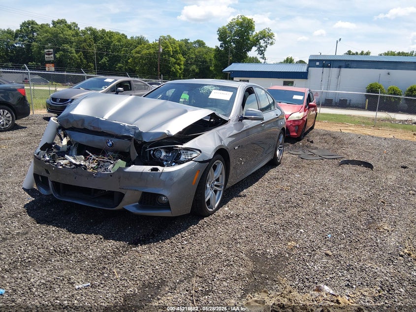2013 BMW 5er VIN WBAFR7C59DC828338 IAAI salvage auction — FRONT END, Salvage (South Carolina), sold $1,100 on 2026-07-14 (photo 2)