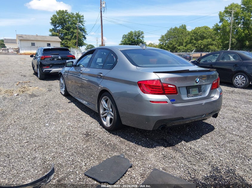 2013 BMW 5er VIN WBAFR7C59DC828338 IAAI salvage auction — FRONT END, Salvage (South Carolina), sold $1,100 on 2026-07-14 (photo 3)
