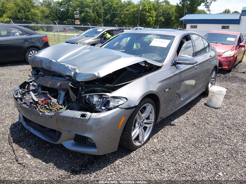 2013 BMW 5er VIN WBAFR7C59DC828338 IAAI salvage auction — FRONT END, Salvage (South Carolina), sold $1,100 on 2026-07-14 (photo 6)