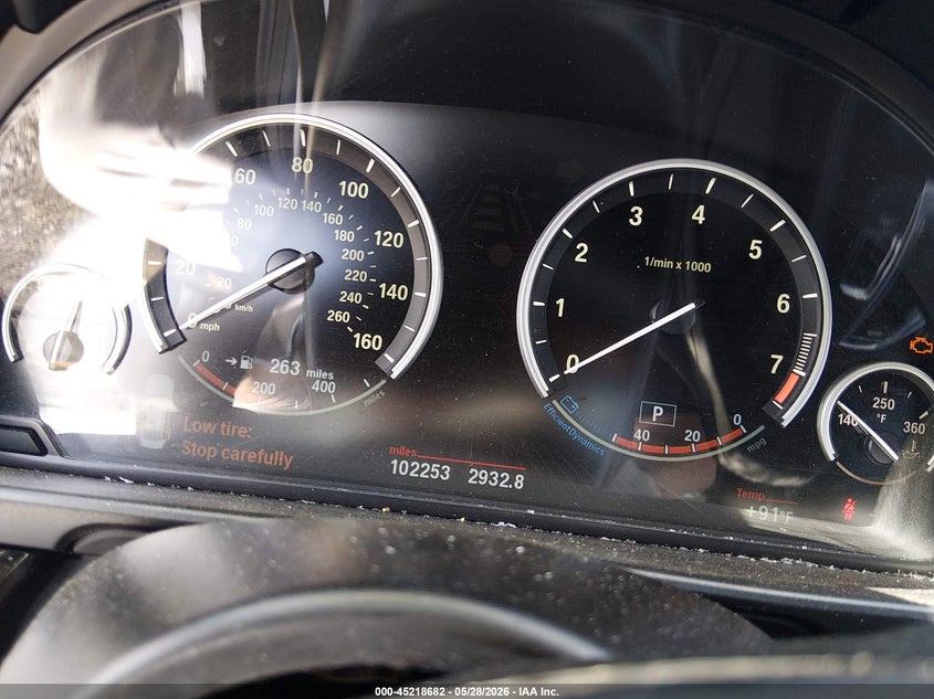 2013 BMW 5er VIN WBAFR7C59DC828338 IAAI salvage auction — FRONT END, Salvage (South Carolina), sold $1,100 on 2026-07-14 (photo 7)