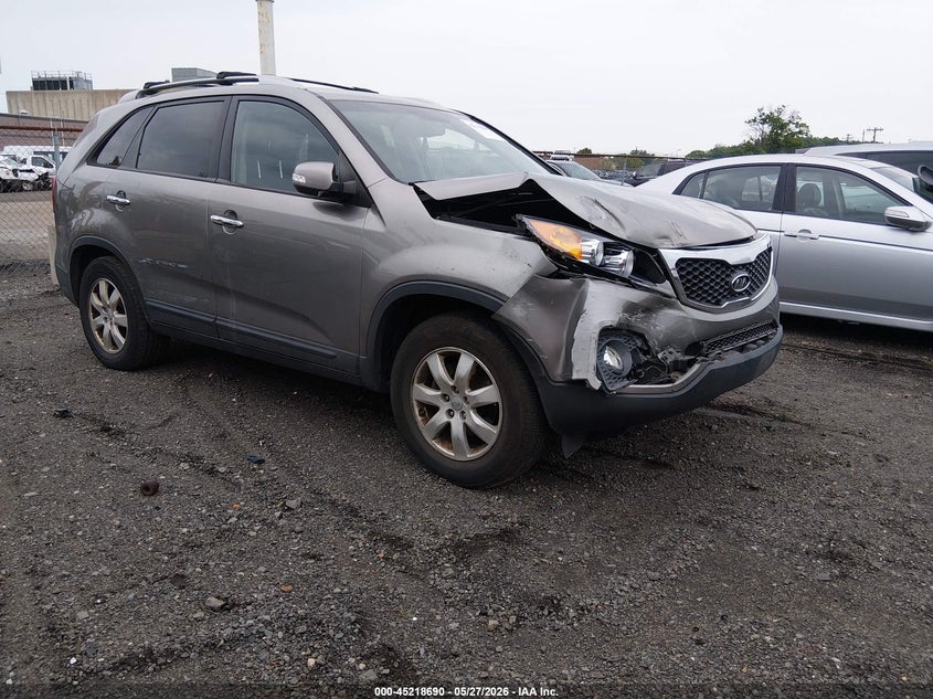 2012 Kia Sorento VIN 5XYKT3A64CG268827 IAAI salvage auction — FRONT END, Salvage (New Jersey), sold $25 on 2026-07-31 (photo 1)