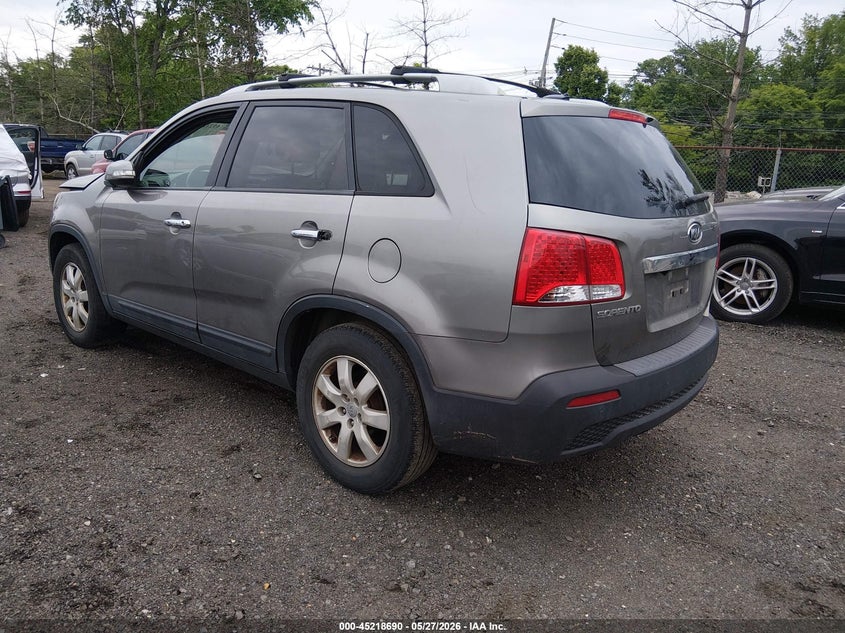 2012 Kia Sorento VIN 5XYKT3A64CG268827 IAAI salvage auction — FRONT END, Salvage (New Jersey), sold $25 on 2026-07-31 (photo 3)