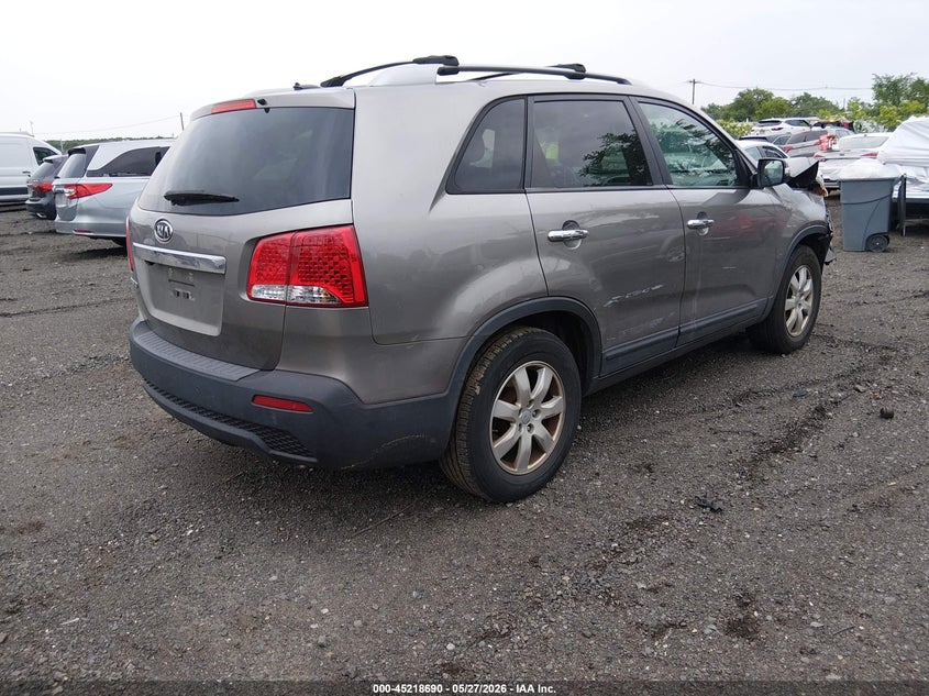 2012 Kia Sorento VIN 5XYKT3A64CG268827 IAAI salvage auction — FRONT END, Salvage (New Jersey), sold $25 on 2026-07-31 (photo 4)