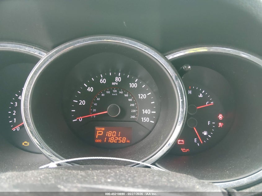 2012 Kia Sorento VIN 5XYKT3A64CG268827 IAAI salvage auction — FRONT END, Salvage (New Jersey), sold $25 on 2026-07-31 (photo 7)