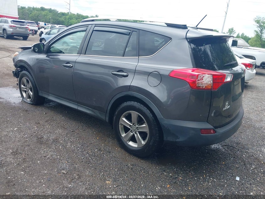 2015 Toyota Rav 4 VIN JTMRFREV8FJ025357 IAAI salvage auction — FRONT END, Salvage Title, sold $4,150 on 2026-07-08 (photo 3)