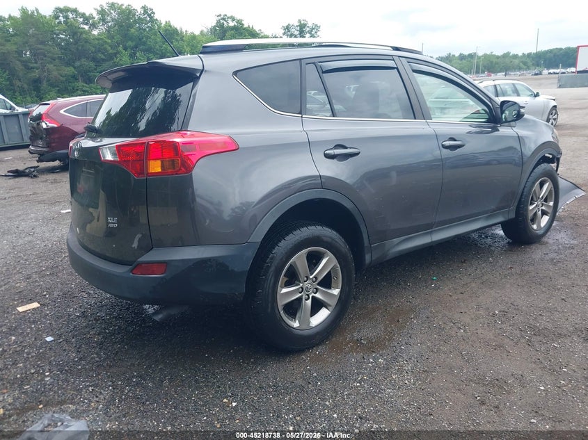 2015 Toyota Rav 4 VIN JTMRFREV8FJ025357 IAAI salvage auction — FRONT END, Salvage Title, sold $4,150 on 2026-07-08 (photo 4)