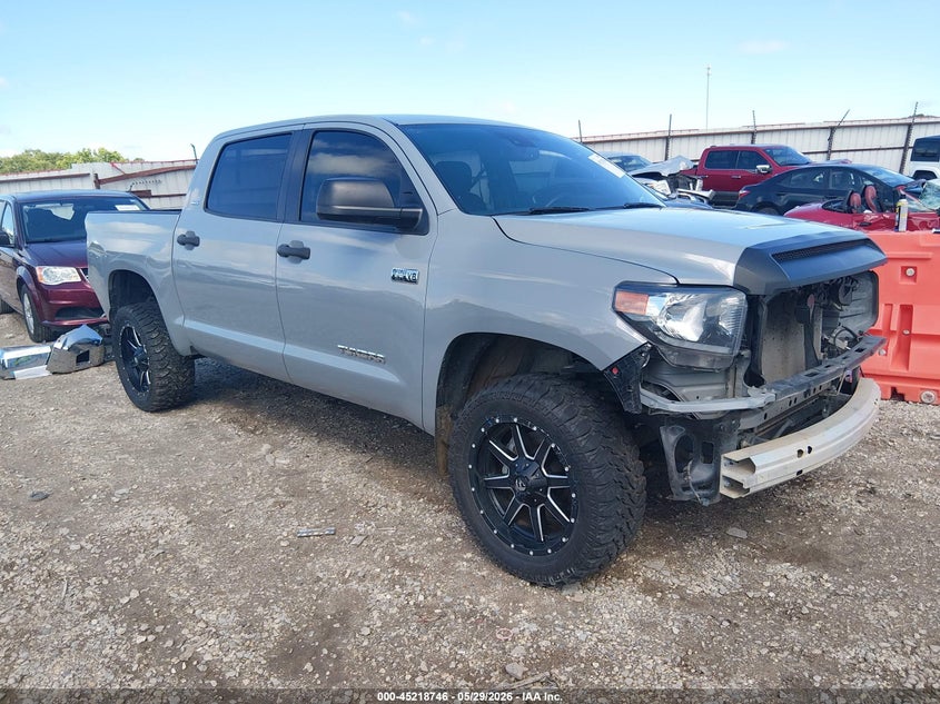 2021 Toyota Tundra VIN 5TFEY5F18MX295874 IAAI salvage auction — FRONT & REAR, Salvage (Arkansas), sold $10,100 on 2026-07-29 (photo 1)