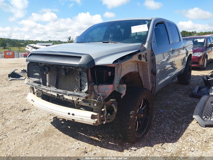 2021 Toyota Tundra VIN 5TFEY5F18MX295874 IAAI salvage auction — FRONT & REAR, Salvage (Arkansas), sold $10,100 on 2026-07-29 (photo 6)