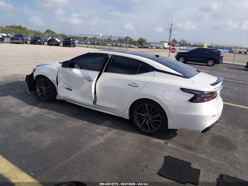 2020 Nissan Maxima VIN 1N4AA6FV3LC380709 IAAI salvage auction — SIDE, Salvage Title, sold $3,050 on 2026-07-12 (photo 3)