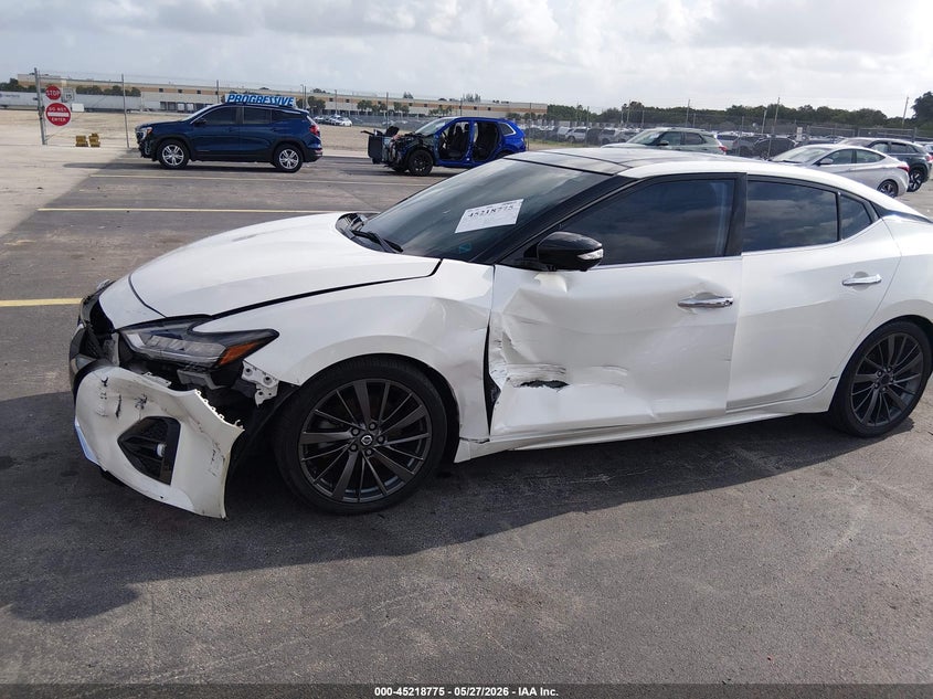2020 Nissan Maxima VIN 1N4AA6FV3LC380709 IAAI salvage auction — SIDE, Salvage Title, sold $3,050 on 2026-07-12 (photo 6)