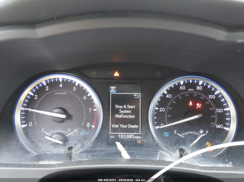 2019 Toyota Highlander VIN 5TDJZRFHXKS606174 IAAI salvage auction — FRONT END, Salvage Title, sold $6,500 on 2026-07-14 (photo 7)