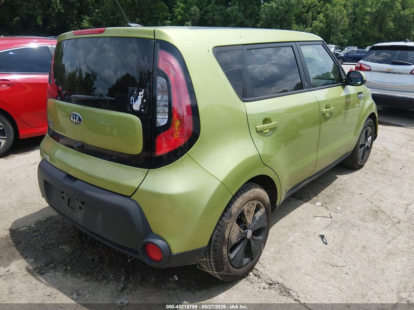 2015 Kia Soul VIN KNDJN2A21F7783007 IAAI salvage auction — FRONT END, Salvage Title, sold $875 on 2026-07-22 (photo 4)