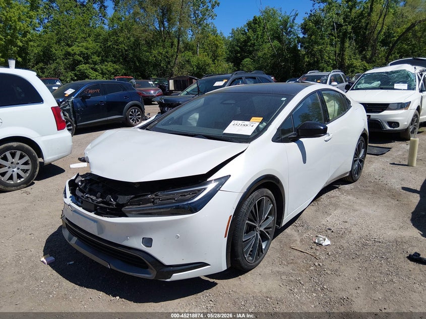2024 Toyota Prius VIN JTDACAAU1R3044510 IAAI salvage auction — FRONT END, Salvage Title, sold $8,700 on 2026-07-10 (photo 2)