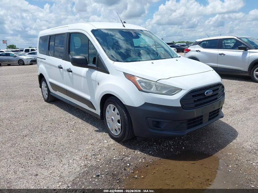 2019 Ford Transit connect VIN NM0GE9E21K1424294 IAAI salvage auction — NORMAL WEAR, Sf97 (Texas), sold $11,450 on 2026-07-07 (photo 1)