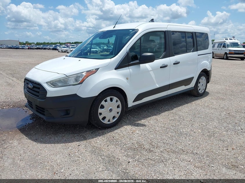 2019 Ford Transit connect VIN NM0GE9E21K1424294 IAAI salvage auction — NORMAL WEAR, Sf97 (Texas), sold $11,450 on 2026-07-07 (photo 2)