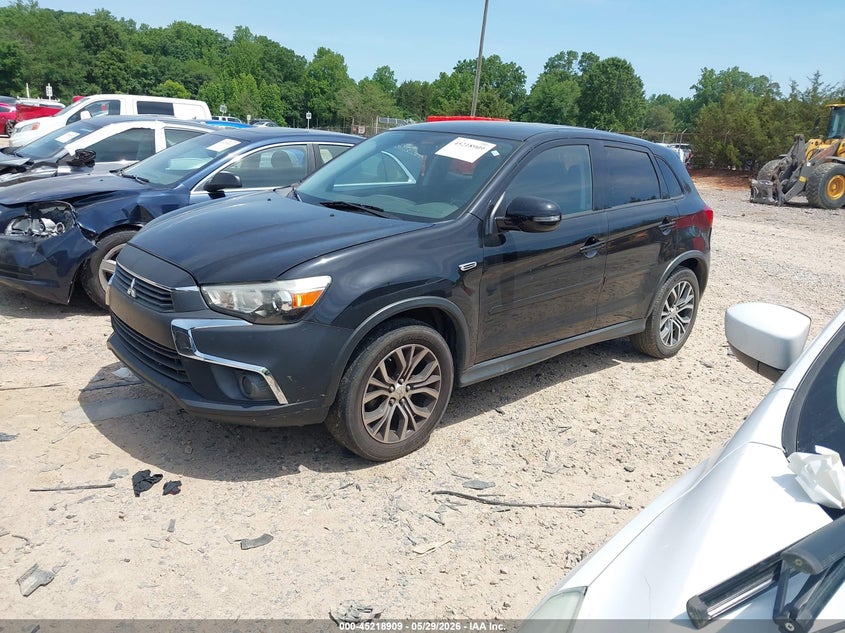 2016 Mitsubishi Outlander VIN JA4AP3AU5GZ023647 IAAI salvage auction — REPOSSESSION, Salvage Title, sold $1,800 on 2026-07-06 (photo 2)