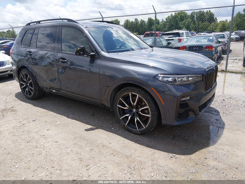 2021 BMW X7 VIN 5UXCW2C09M9F51601 IAAI salvage auction — SIDE, Salvage (Kentucky), sold $12,800 on 2026-07-20 (photo 1)
