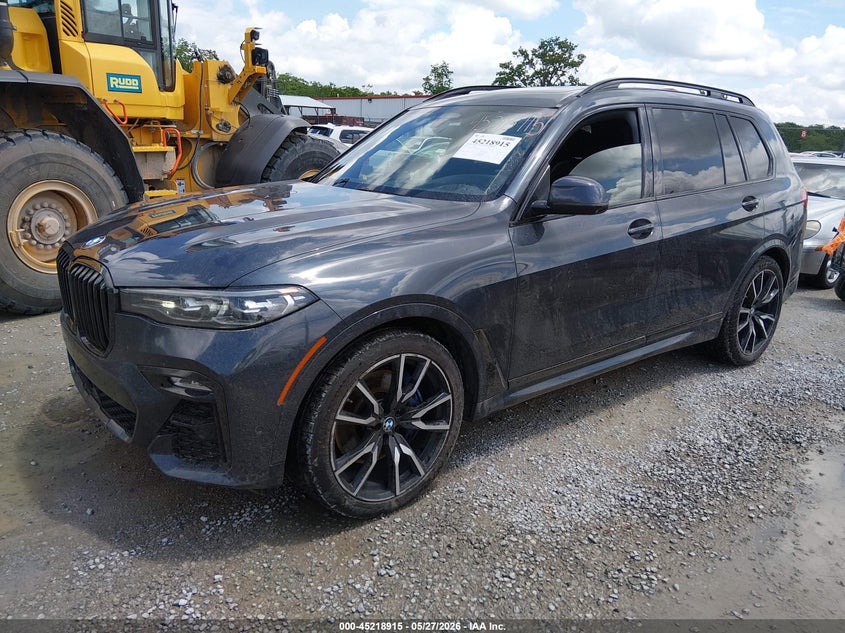2021 BMW X7 VIN 5UXCW2C09M9F51601 IAAI salvage auction — SIDE, Salvage (Kentucky), sold $12,800 on 2026-07-20 (photo 2)