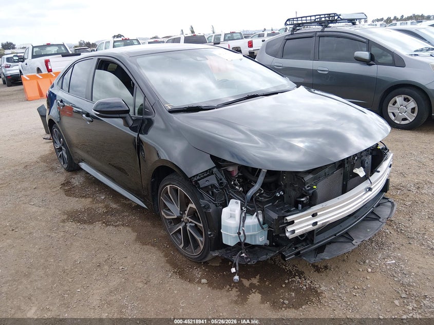 2022 Toyota Corolla VIN JTDS4MCE0NJ098931 IAAI salvage auction — LEFT FRONT, Salvage Title, sold $6,700 on 2026-07-06 (photo 1)