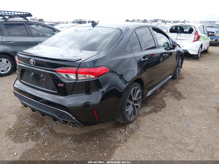 2022 Toyota Corolla VIN JTDS4MCE0NJ098931 IAAI salvage auction — LEFT FRONT, Salvage Title, sold $6,700 on 2026-07-06 (photo 4)