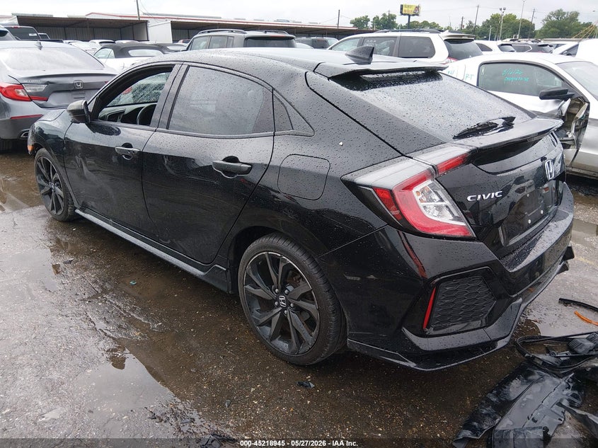 2019 Honda Civic VIN SHHFK7H48KU224673 IAAI salvage auction — FRONT END, Salvage Title, sold $2,400 on 2026-07-22 (photo 3)