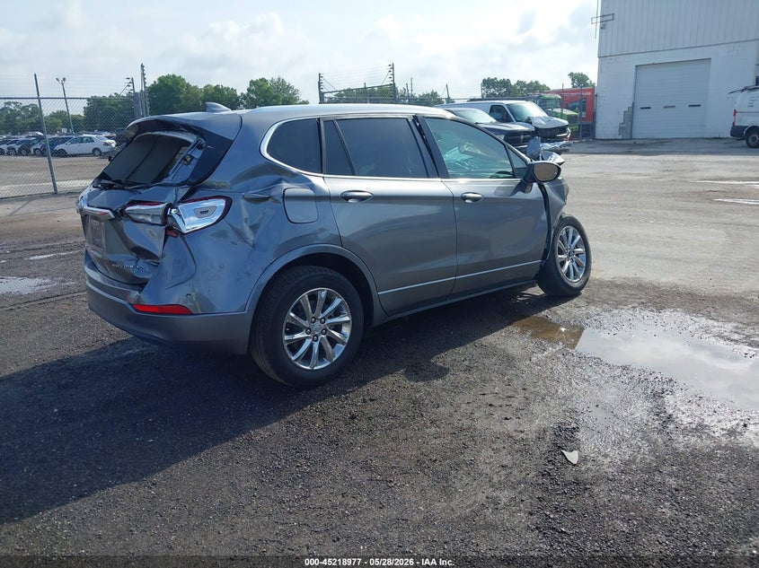 2019 Buick Envision VIN LRBFXCSA1KD118937 IAAI salvage auction — FRONT END, Salvage Title, sold $225 on 2026-07-15 (photo 4)