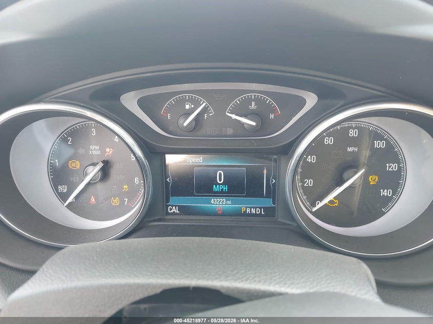2019 Buick Envision VIN LRBFXCSA1KD118937 IAAI salvage auction — FRONT END, Salvage Title, sold $225 on 2026-07-15 (photo 7)