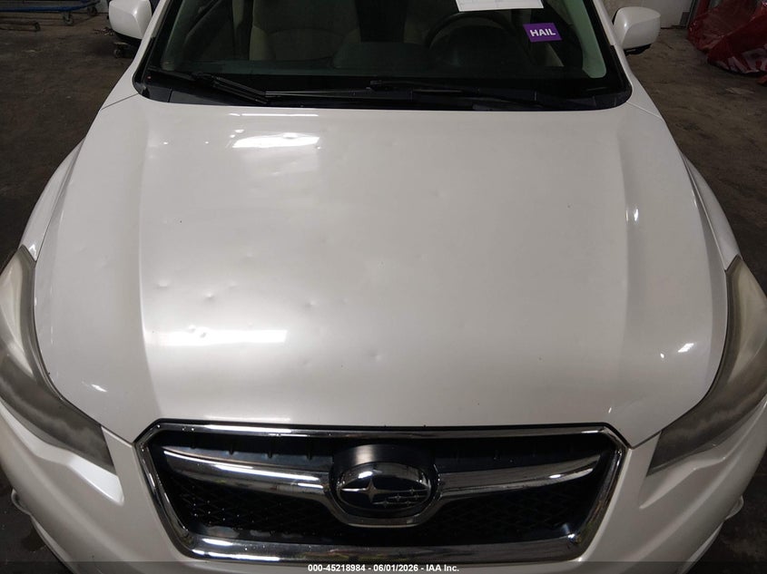 2013 Subaru Xv VIN JF2GPACC7D2855277 IAAI salvage auction — HAIL, Salvage (Iowa), sold $975 on 2026-07-07 (photo 6)