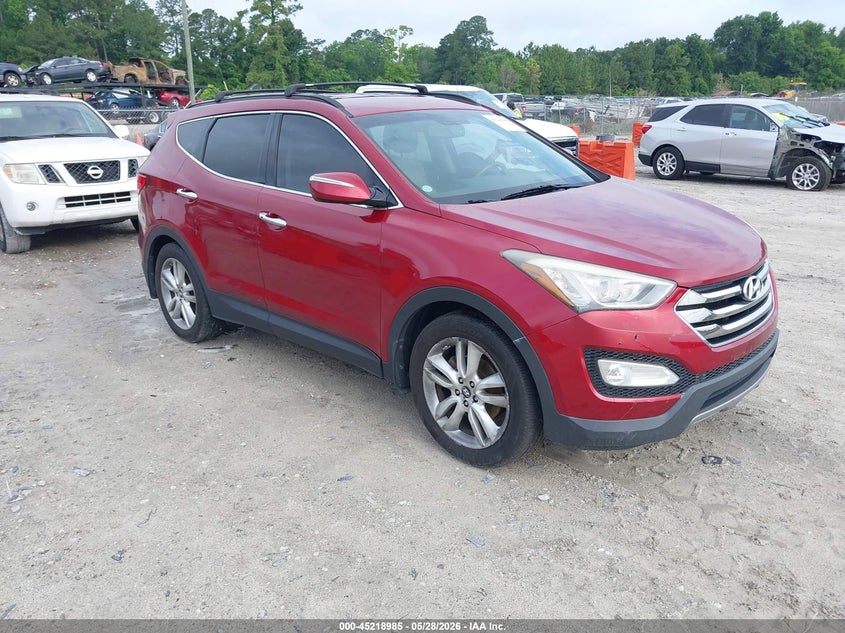 2013 Hyundai Santa fe VIN 5XYZU3LA6DG099201 IAAI salvage auction — NORMAL WEAR, Clear-Dealer Only (North Carolina), sold $1,750 on 2026-07-14 (photo 1)