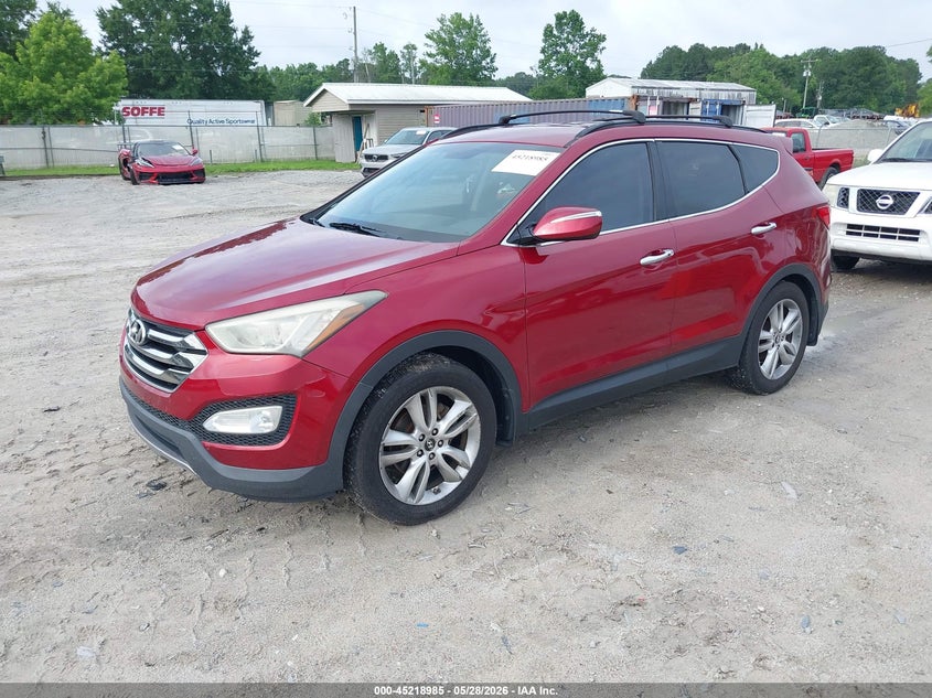 2013 Hyundai Santa fe VIN 5XYZU3LA6DG099201 IAAI salvage auction — NORMAL WEAR, Clear-Dealer Only (North Carolina), sold $1,750 on 2026-07-14 (photo 2)