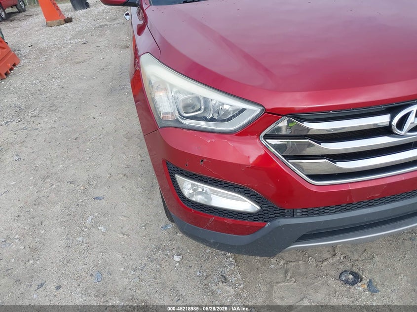 2013 Hyundai Santa fe VIN 5XYZU3LA6DG099201 IAAI salvage auction — NORMAL WEAR, Clear-Dealer Only (North Carolina), sold $1,750 on 2026-07-14 (photo 6)