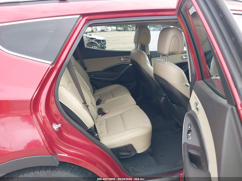 2013 Hyundai Santa fe VIN 5XYZU3LA6DG099201 IAAI salvage auction — NORMAL WEAR, Clear-Dealer Only (North Carolina), sold $1,750 on 2026-07-14 (photo 8)