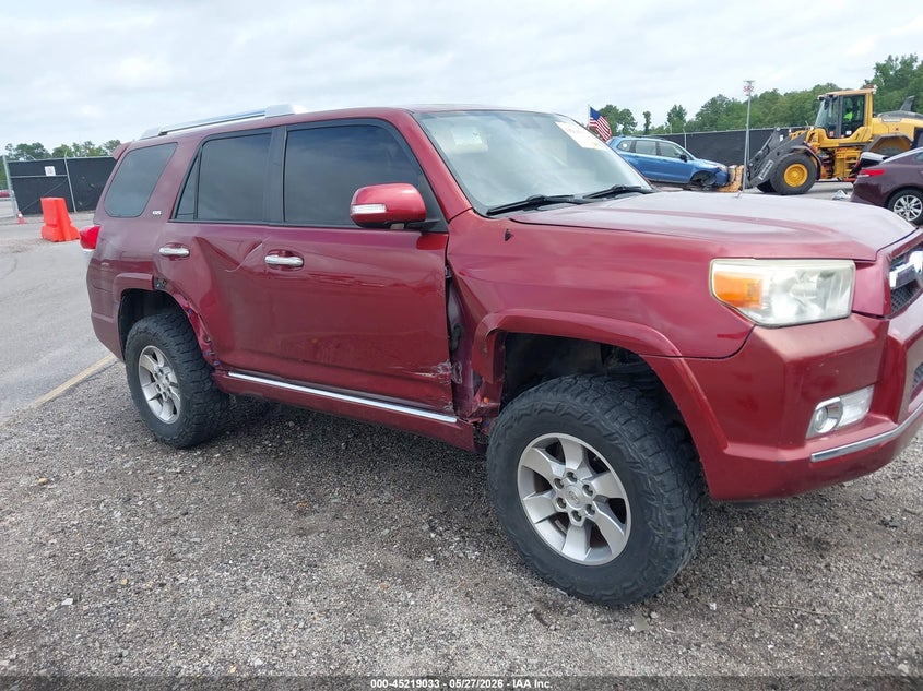 2011 Toyota 4runner VIN JTEBU5JR4B5042227 IAAI salvage auction — RIGHT SIDE, Clear (South Carolina), sold $3,000 on 2026-07-22 (photo 1)