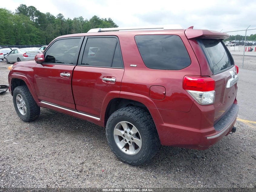 2011 Toyota 4runner VIN JTEBU5JR4B5042227 IAAI salvage auction — RIGHT SIDE, Clear (South Carolina), sold $3,000 on 2026-07-22 (photo 3)