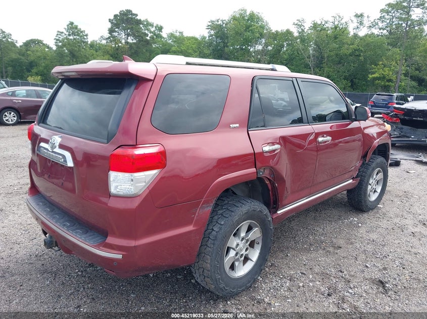 2011 Toyota 4runner VIN JTEBU5JR4B5042227 IAAI salvage auction — RIGHT SIDE, Clear (South Carolina), sold $3,000 on 2026-07-22 (photo 4)