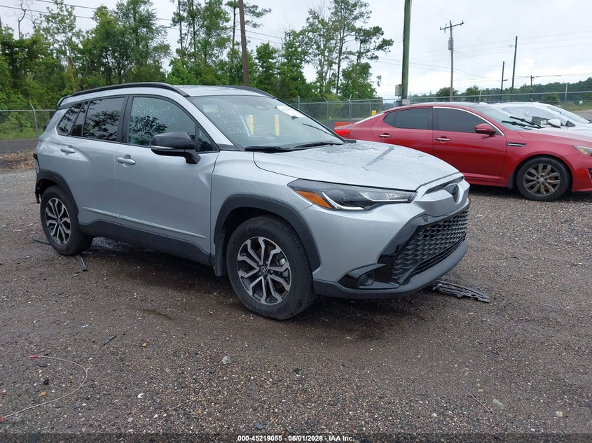 2025 Toyota Corolla cross VIN 7MUFBABG8SV086068 IAAI salvage auction — REAR END, Salvage Title, sold $10,300 on 2026-07-14 (photo 1)